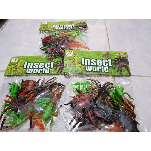 Mainan hewan insect world