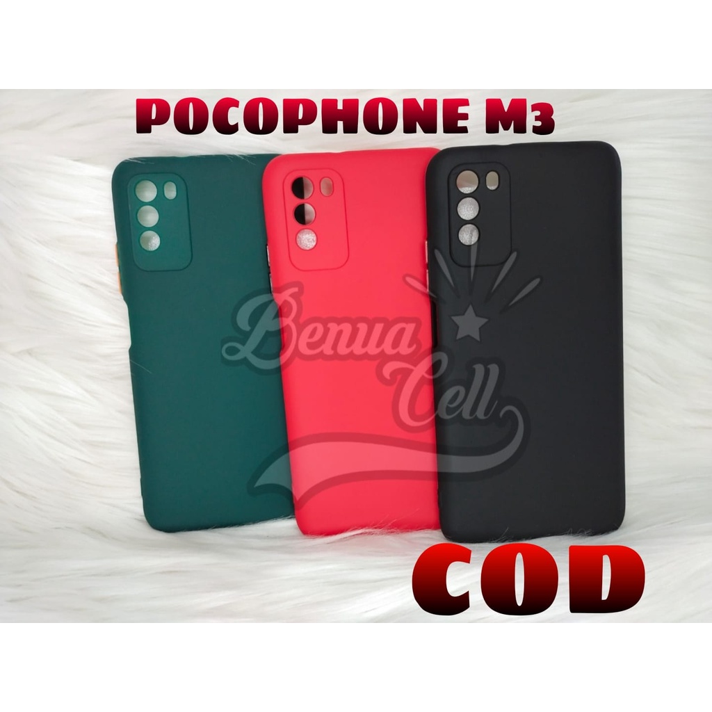 SOTCASE MAACRON POCOPHONE M3 PRO -POCOPHONE M3 -POCOPHONE X3 // SOFTCASE MACARON PROTECTION KAMERA - BD