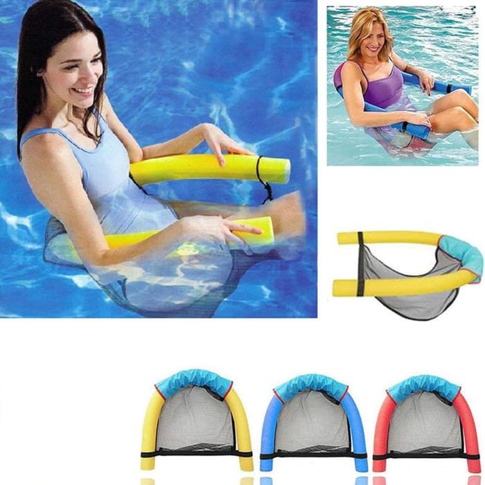 Swimming Pool Noodle Water Float Bed Chair Kursi Pelampung Renang 20-9