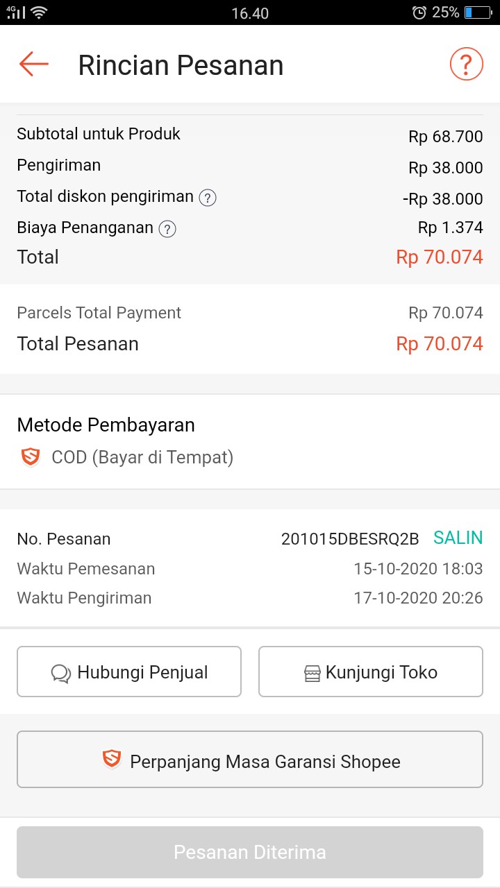 1 Lembar Polybag Ukuran 23cm X 30cm.