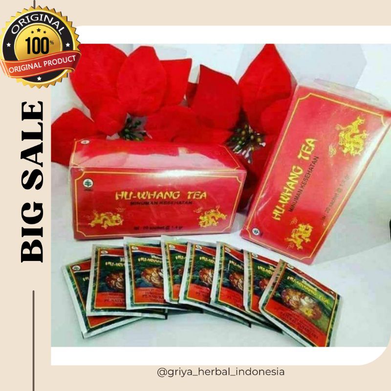 

hu wang tea original teh pelangsing herbal