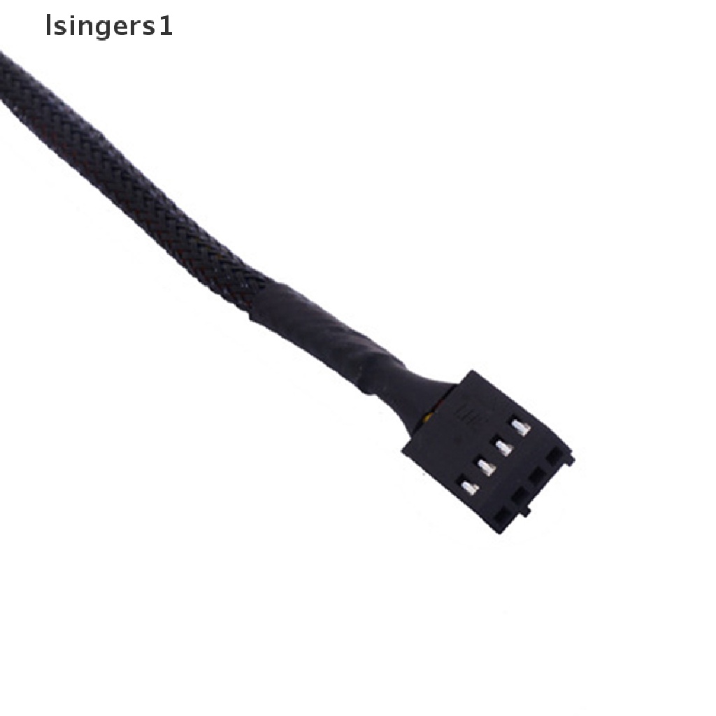 (lsingers1) Kabel Power PWM 4Pin / 3Pin Panjang 2.7ft 80cm Untuk Kipas Pendingin Komputer