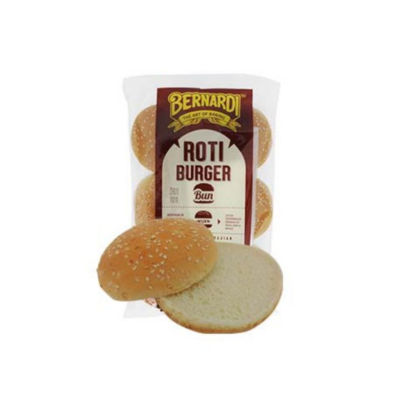 

Bernardi Roti Burger Wijen | Isi 6 Biji