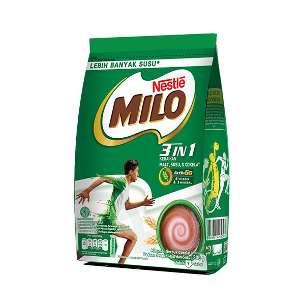 

Milo 3 In 1 Susu Box 300 Gr