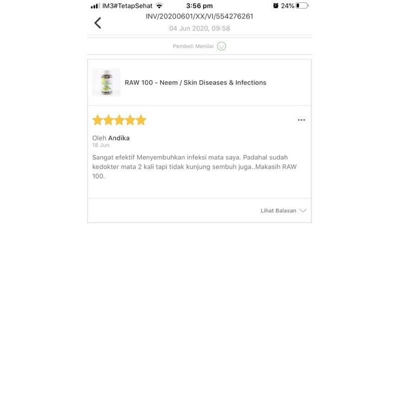 RAW 100 Neem / Jerawat, Gatal, Bisul, ISK, Diabetes, obat herbal mimba-8