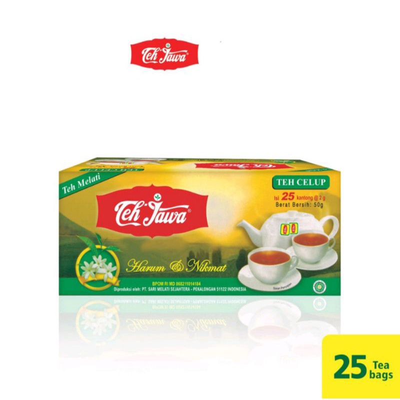 

Teh Jawa Jasmine Tea/Teh Melati Celup isi 25