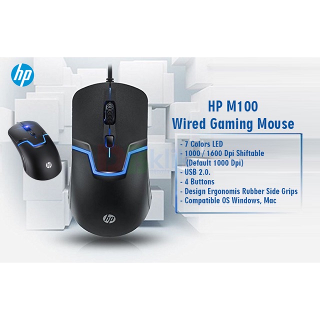 Mouse Gaming HP M100