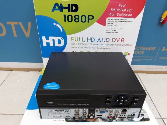 PAKET CCTV 4CHANNEL TURBO HD 3MP 1080P FULL HD KOMPLIT TGL PASANG