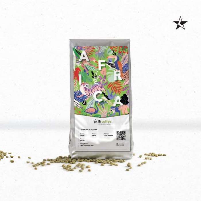 

Kopi-Biji- Robusta Green Beans - Uganda G1 Natural 1Kg -Biji-Kopi 750 Minuman-Makanan-Minuman
