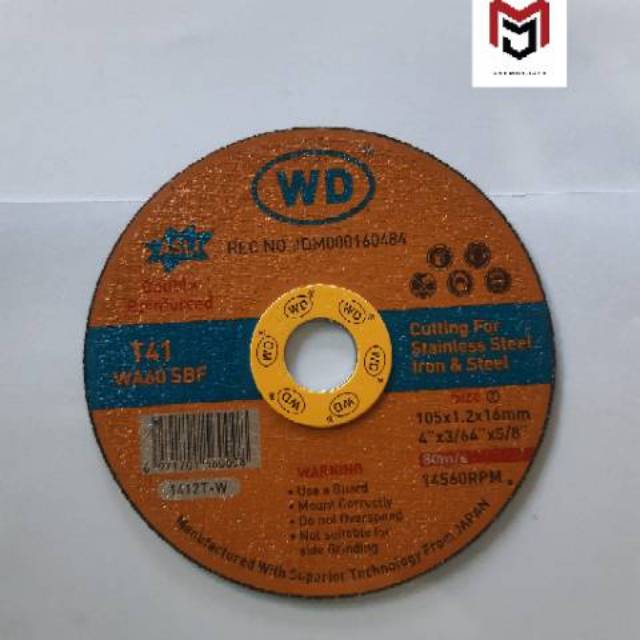 WD cutting wheel