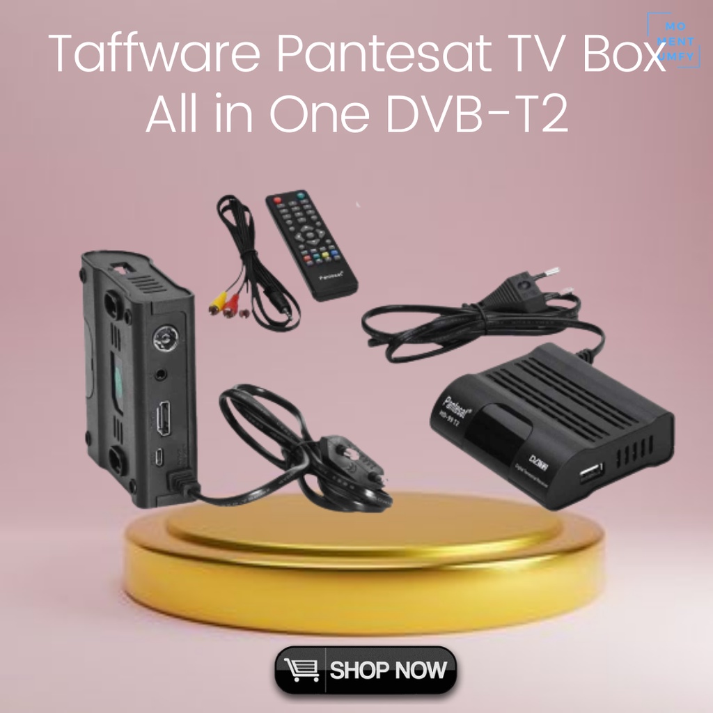 Taffware Pantesat Alat Set Up Top To Setop Tuner STB DVB Decorder Anten Antena Receiver Reciver Boos