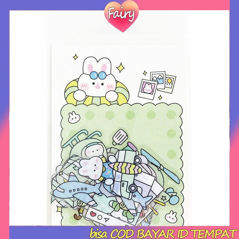 

Tas Stiker Seri Lucu Pola Kartun Lucu Stiker Dekoratif Tenda Tangan Pelajar F