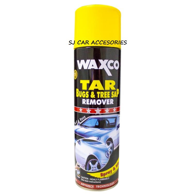 PEMBERSIH NODA MINYAK GETAH POHON PADA EKSTERIOR MOBIL - Waxco Tar Remover 550ML