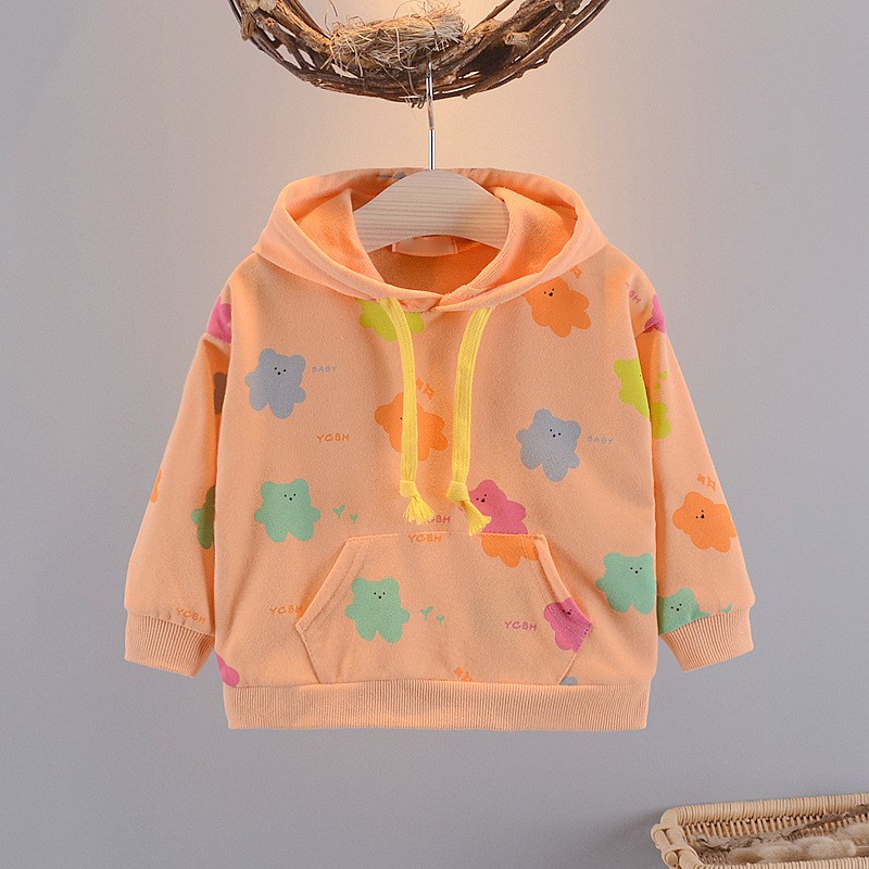 HOODIE JAKET BAYI BAJU PAKAIAN ANAK PEREMPUAN USIA 0-3 TAHUN MOTIF AWAN KARTUN BINTANG CANTIK IMPOR