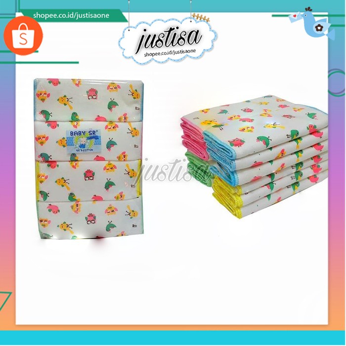 Promo !! GUTIRA BAYI PEREKAT GURITA BIB FULL PRINT