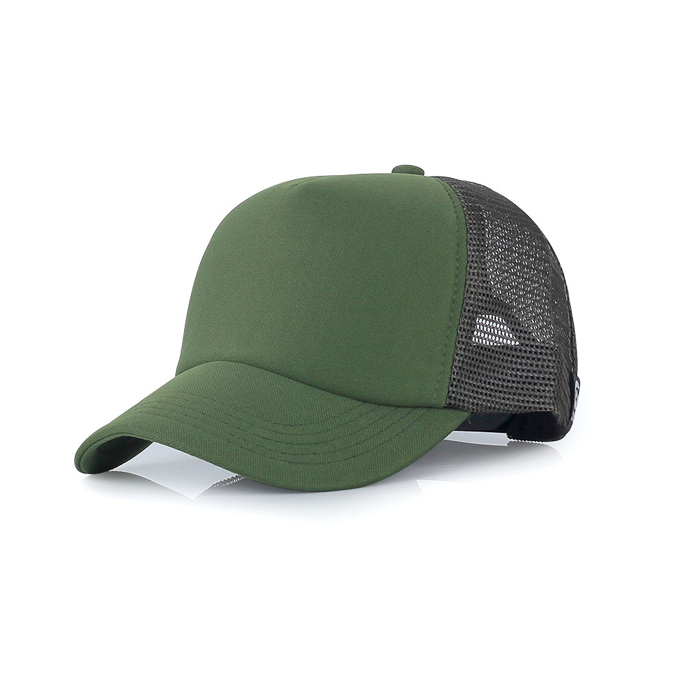 Toko Thabita Topi Pria Dewasa Polos Jaring Cowok Baseball Original Kuzatura Coklat Hitam Hijau Army