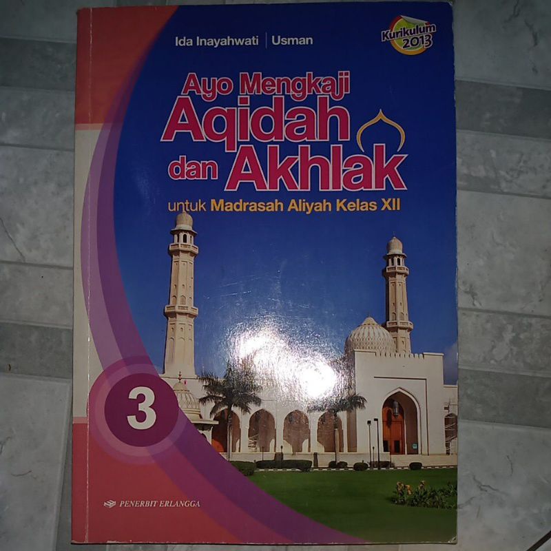 BUKU AKIDAH AKHLAK KELAS 12 XII