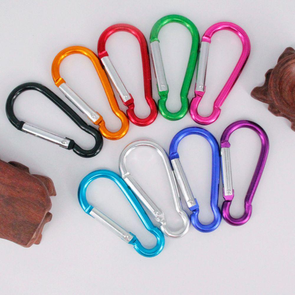 Lanfy Carabiner 10pcs Gesper Camping Bentuk Labu Panjat