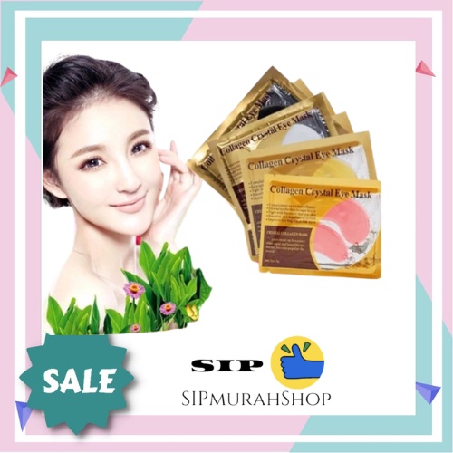 Masker Mata Crystal Collagen Gold / 24k Gold Collagen Crystal Eyebag Mask