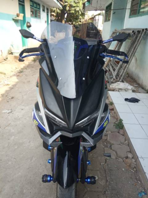 FRAME WINDSHIELD AEROX TAMENG DEPAN AEROX