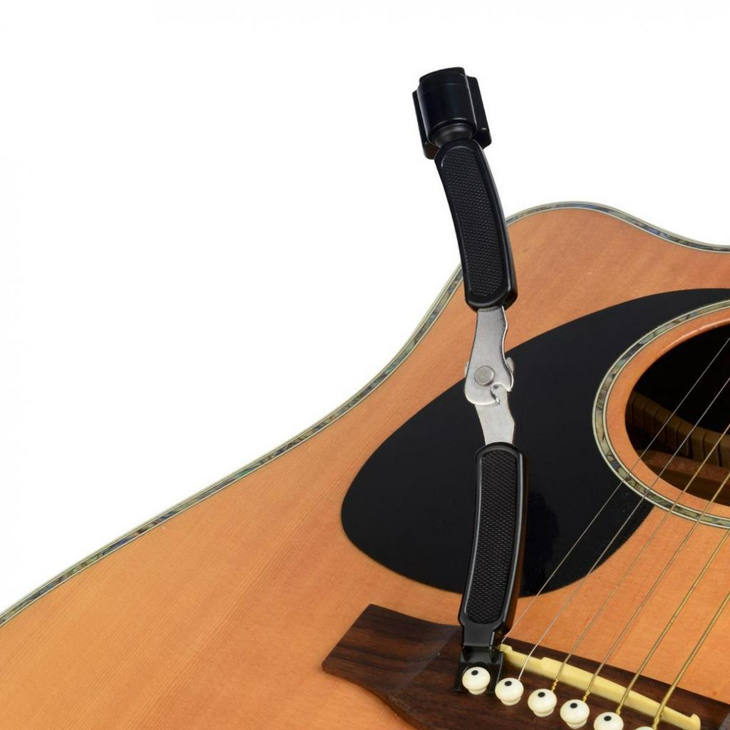 ⭐ready⭐3 in 1 Guitar Peg String Winder + String Pin Puller + String Cutter Guitar Tool Set Aksesoris Gitar