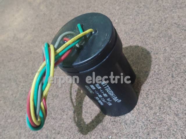 CAPASITOR MESIN CUCI 4 KABEL 3.5uF + 9uF