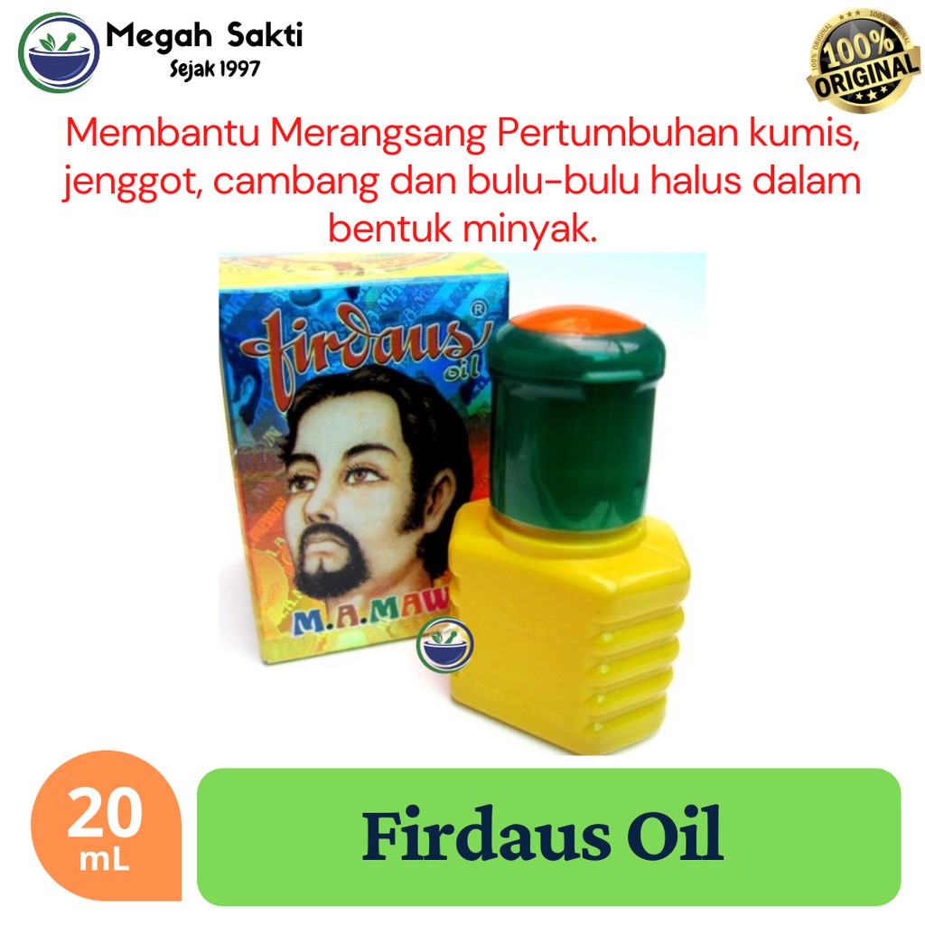 Firdaus Oil Original ~ Obat / Minyak penumbuh rambut