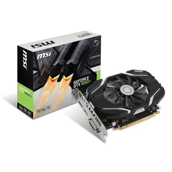 LARIS VGA MSI GTX 1050 TI 4GB OC - Single Fan