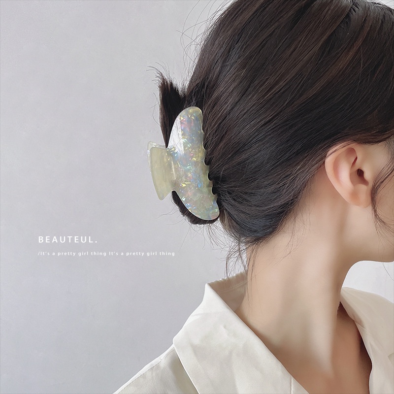 Jepit Rambut Warna-Warni Gaya Retro Perancis