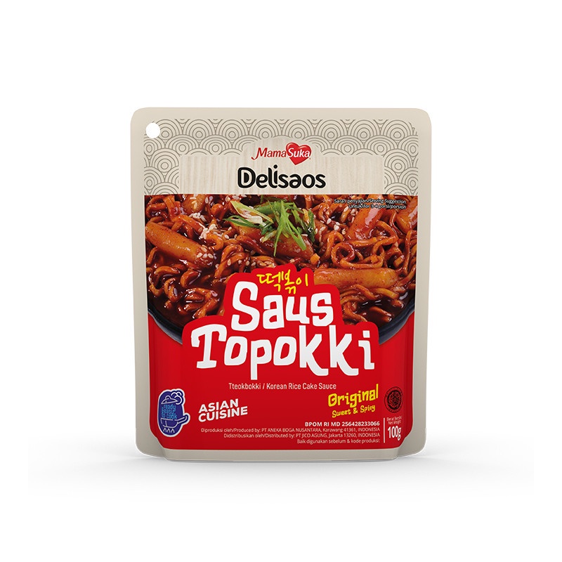 MamaSuka Delisaos Saus Topokki 100 gr