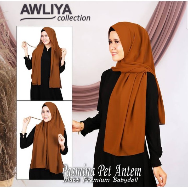PASHMINA PET ANTEM ORI AWLIYA / PASHMINA TALI / PASHMINA AWLIYA COLLECTION / PASHMINA TERLARIS