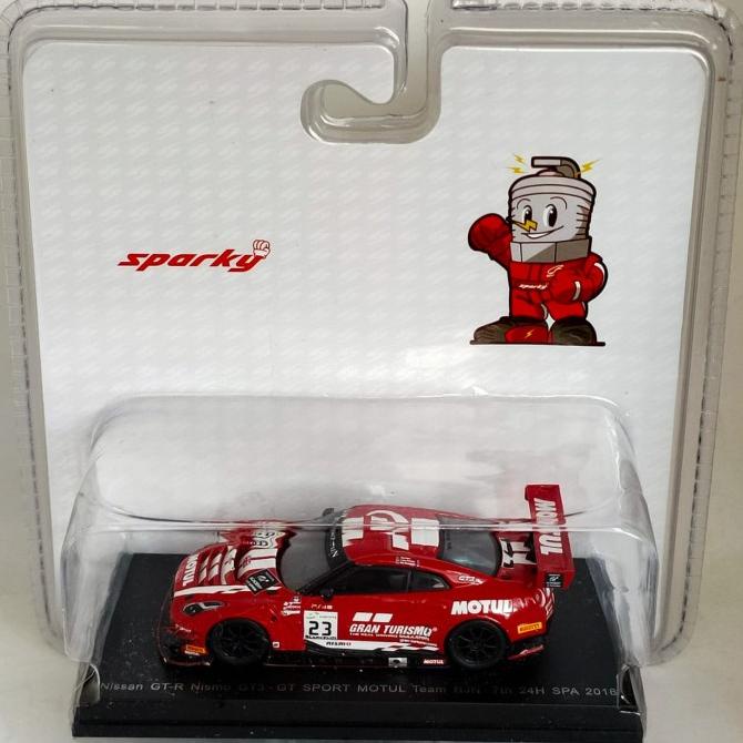 MOBIL DIECAST SPARKY NISSAN GTR R35 NISMO RED
