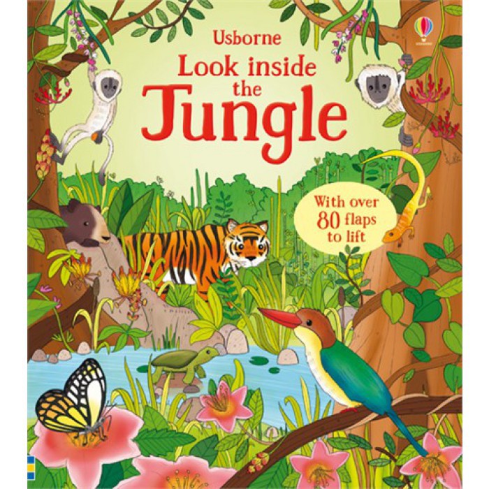 Look Inside the Jungle - Look Inside (Board book)