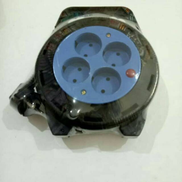 ROLL KABEL TERMINAL COLOKAN LISTRIK 4 LUBANG TYPE 15 PANJANG 10 METER ...