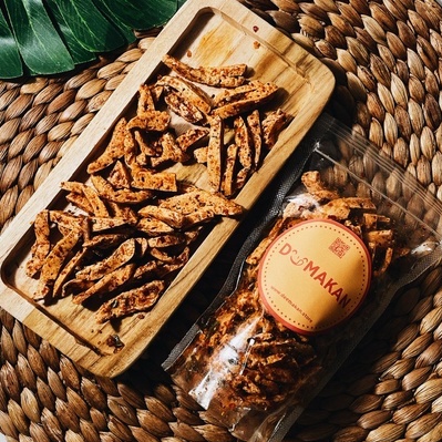 

#UntukDimakan Snack Baso Goreng (Basreng) Pedas Kemasan Plastik 100gr