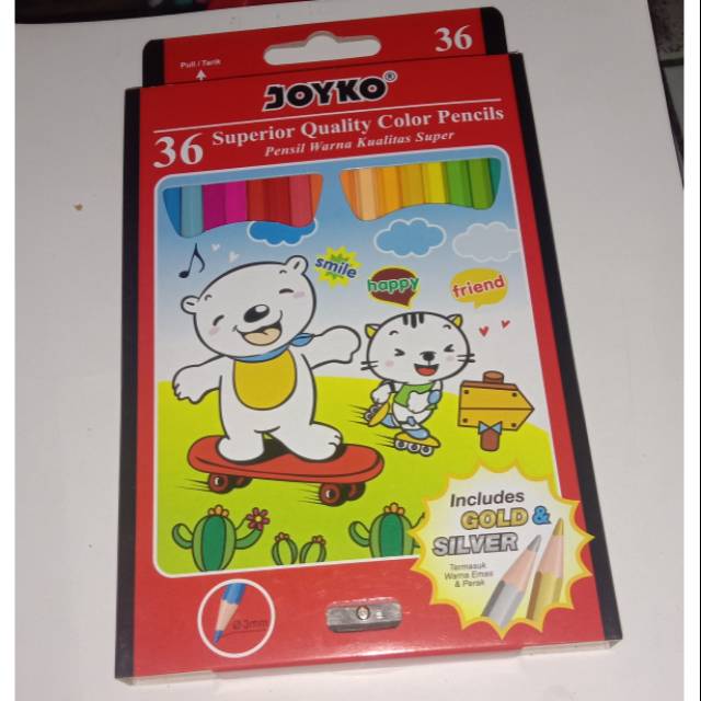 

Pensil warna joyko 36 warna uk panjang