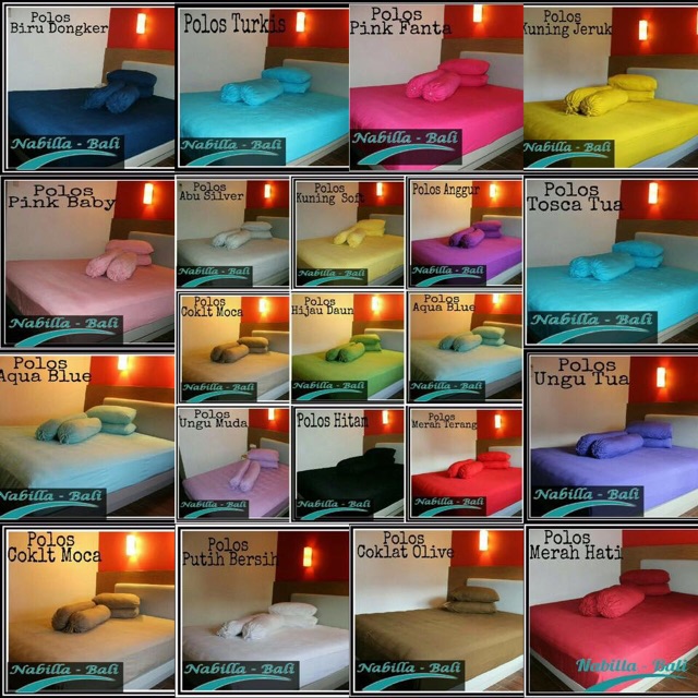 PROMO SPREI BALI POLOS (fanta only)