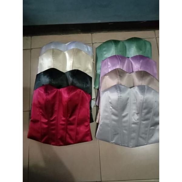 LB LOWBACK KAMISOL SATIN/ SUNDEL BOLONG/LONGTORSO/BUSTIER/DALEMAN KEBAYA KEMBEN KEBAYA