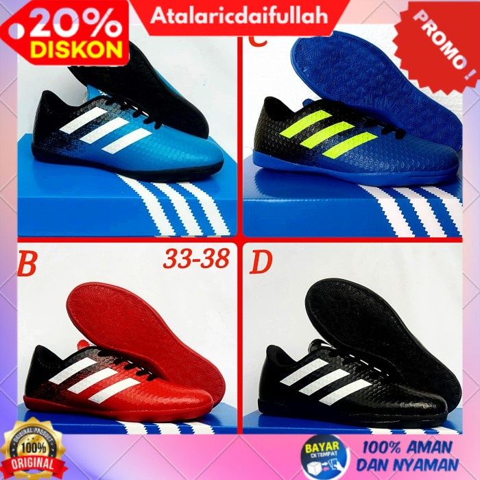 (BISA COD) Sepatu Anak Sepatu Futsal Anak Adidas Sepatu Futsal Adidas Junior