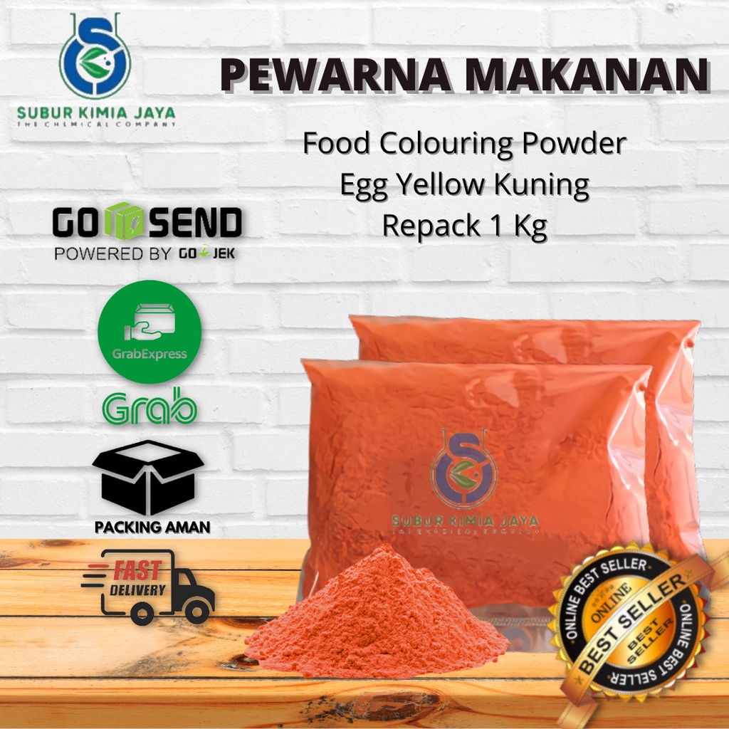 

Pewarna Makanan Kuning Egg Yellow 1 Kg