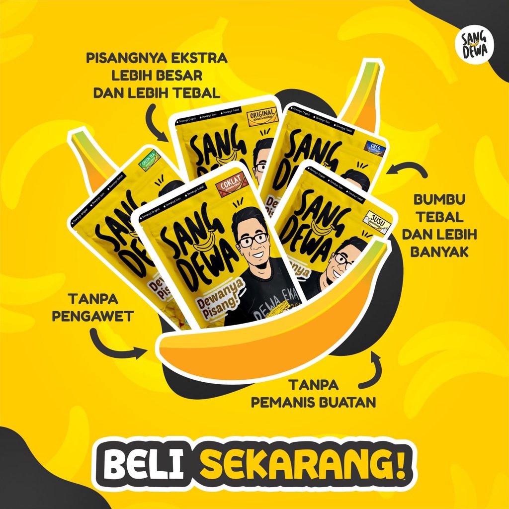 Keripik Pisang Sang Dewa mantul