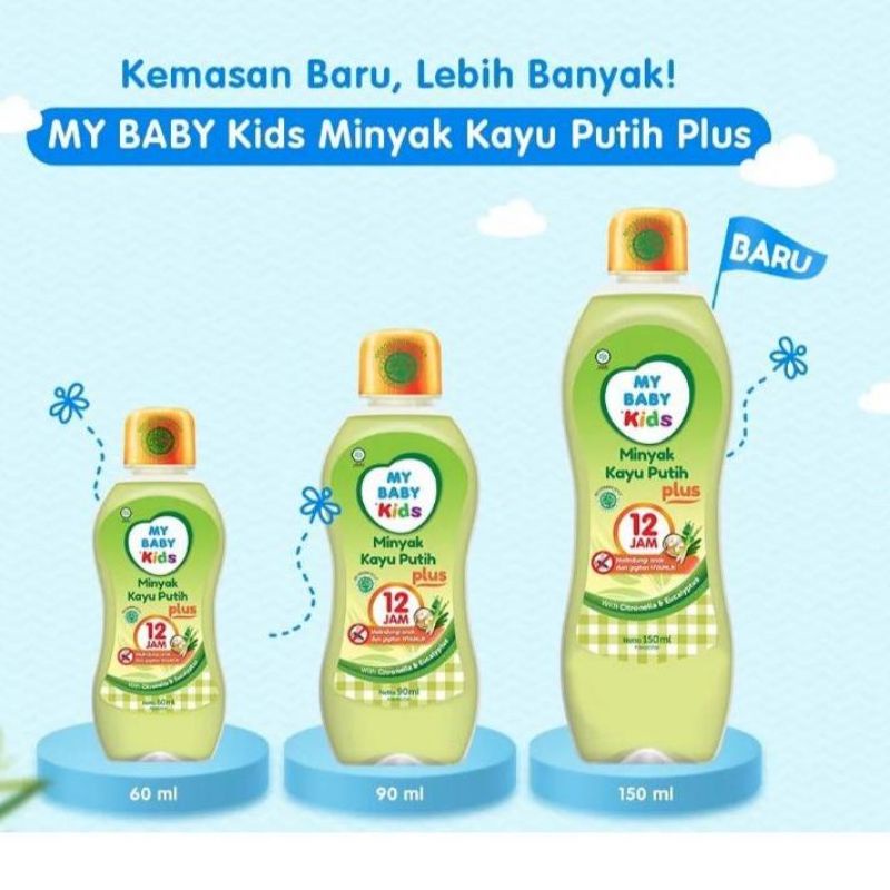 My Baby Minyak Kayu Putih Plus - MYbaby Minyak Kayu Putih Anak Bayi