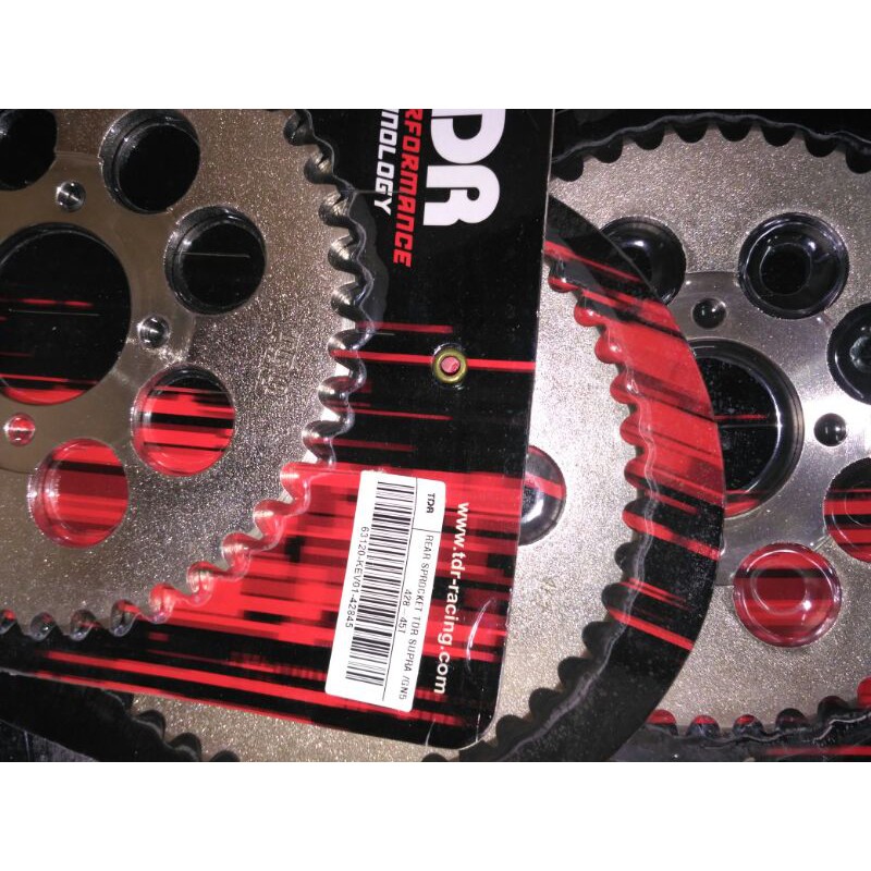 GIR GEAR BELAKANG HONDA SUPRA X GRAND WIN TDR 41 42 43 44 45