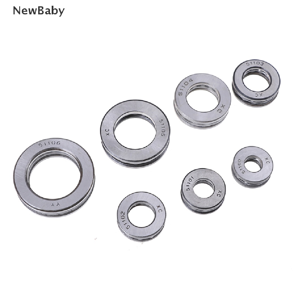 Newbaby Thrust ball bearings 3 Bagian Seri 51100 51100 Hingga 51106