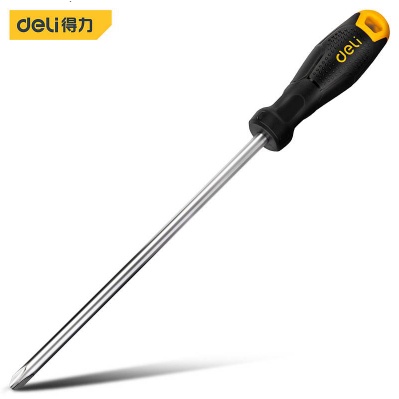 Deli Screwdriver/ Obeng Minus 3x100/150mm & 5x100/150mm Cr-V DL62X1X01-5x150mm