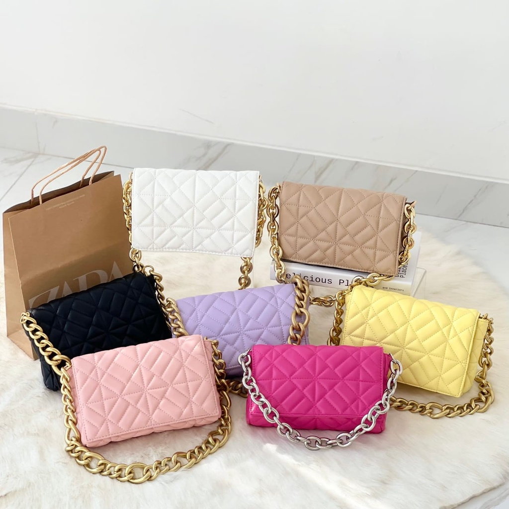 TAS WANITA ZB-3560 QUILTED BAG