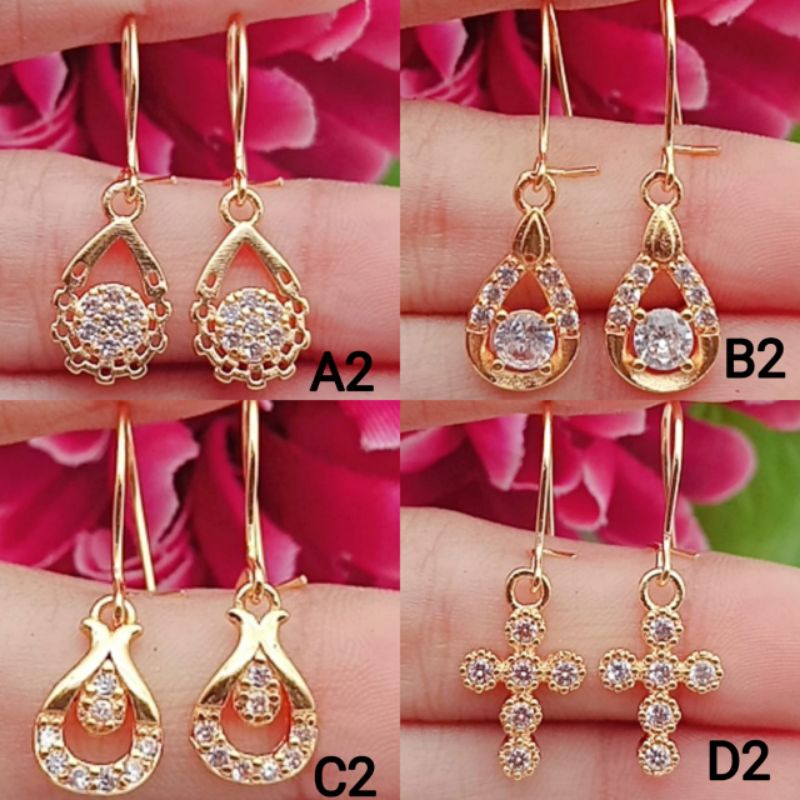 Anting lapis emas model tercantik gays buruan ready