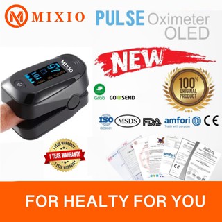 Image of Fingertip Pulse Oximeter Oximetry Sp02 Saturation Monitor LED AB-88