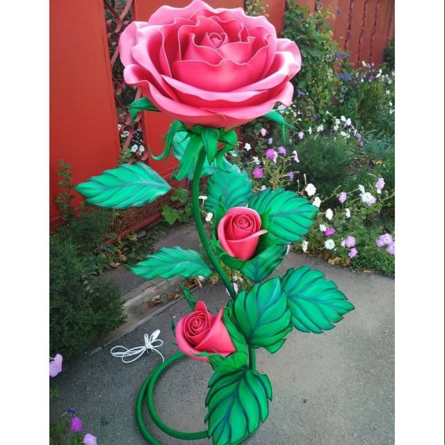 Lampu bunga / standing flower/ giant flower