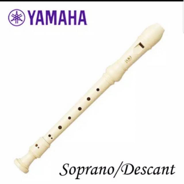 Suling Recorder YAMAHA Soprano Sopran Descant Original YRS-23
